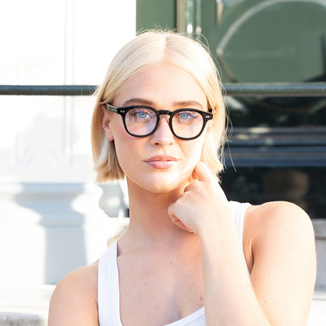 Bojo Clear-Lens Fashion Glasses – Midnight – Gallery 11