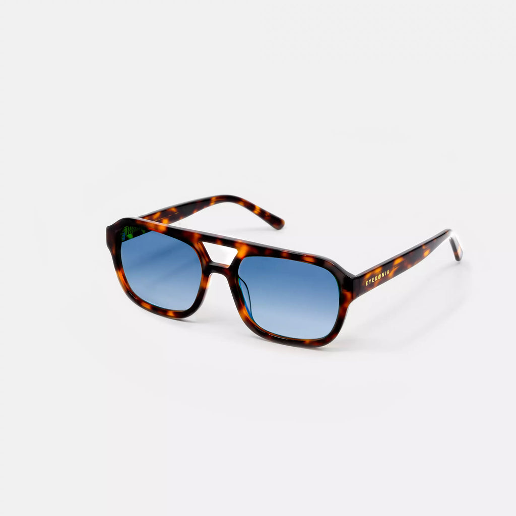 Dana Sunglasses – Leopard Ocean