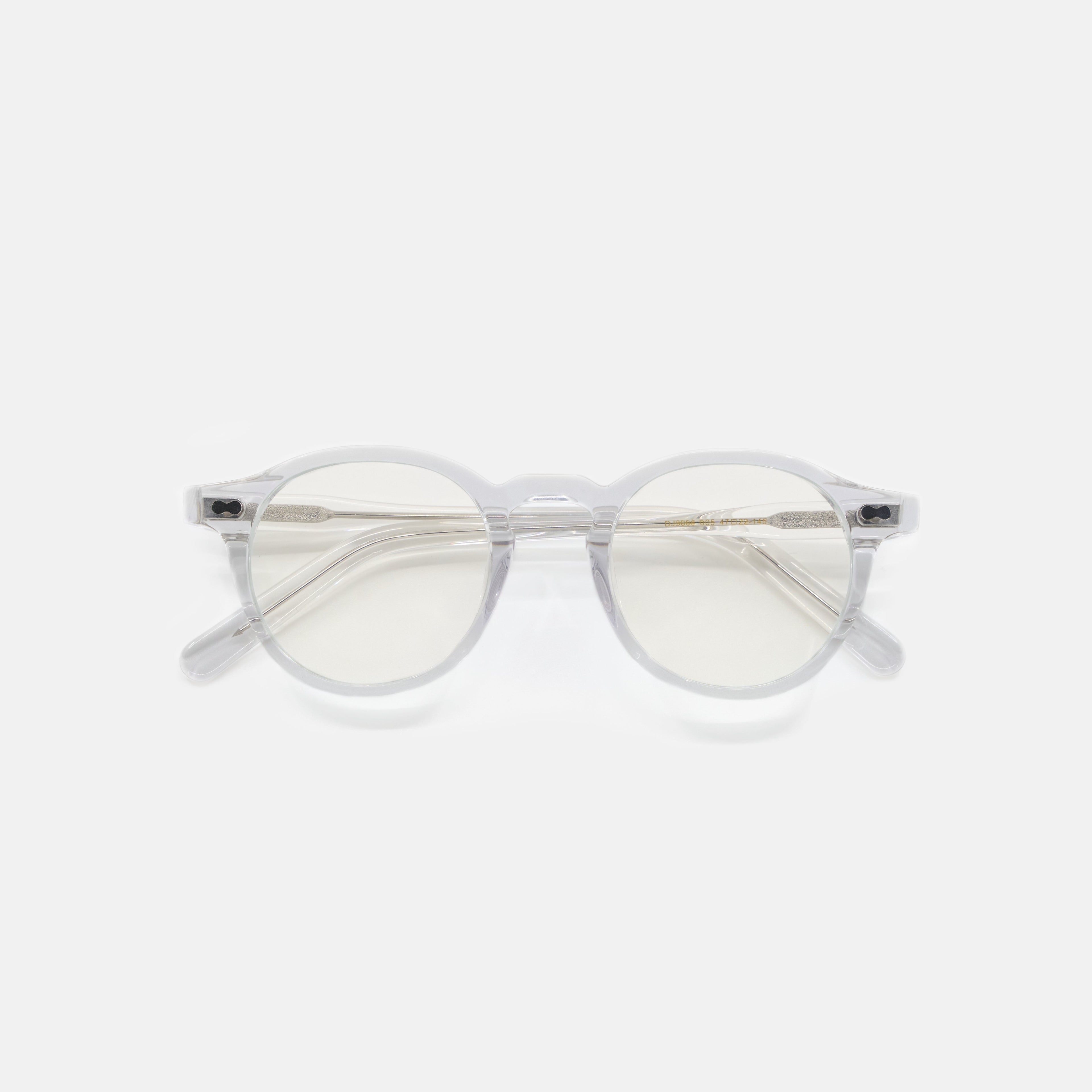 Ganni Clear-Lens Fashion Glasses – Crystal Lemon