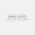 Felix Clear-Lens Fashion Glasses – Gold