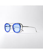 Klein Blue Techwrap Sunglasses
