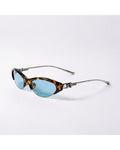 Cat-eye Half-rim Color-pop
