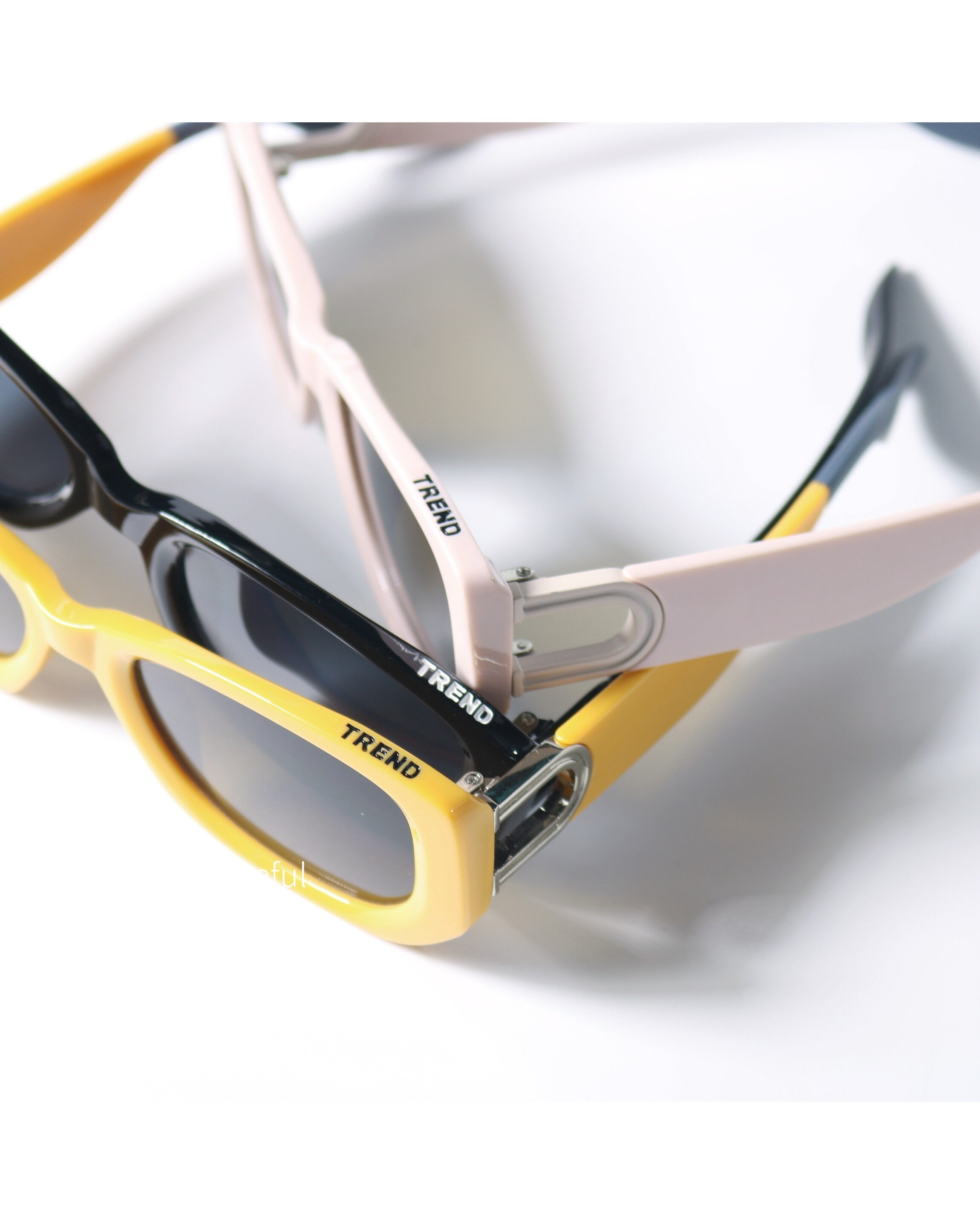 Ginger Yellow Rectangle Shades