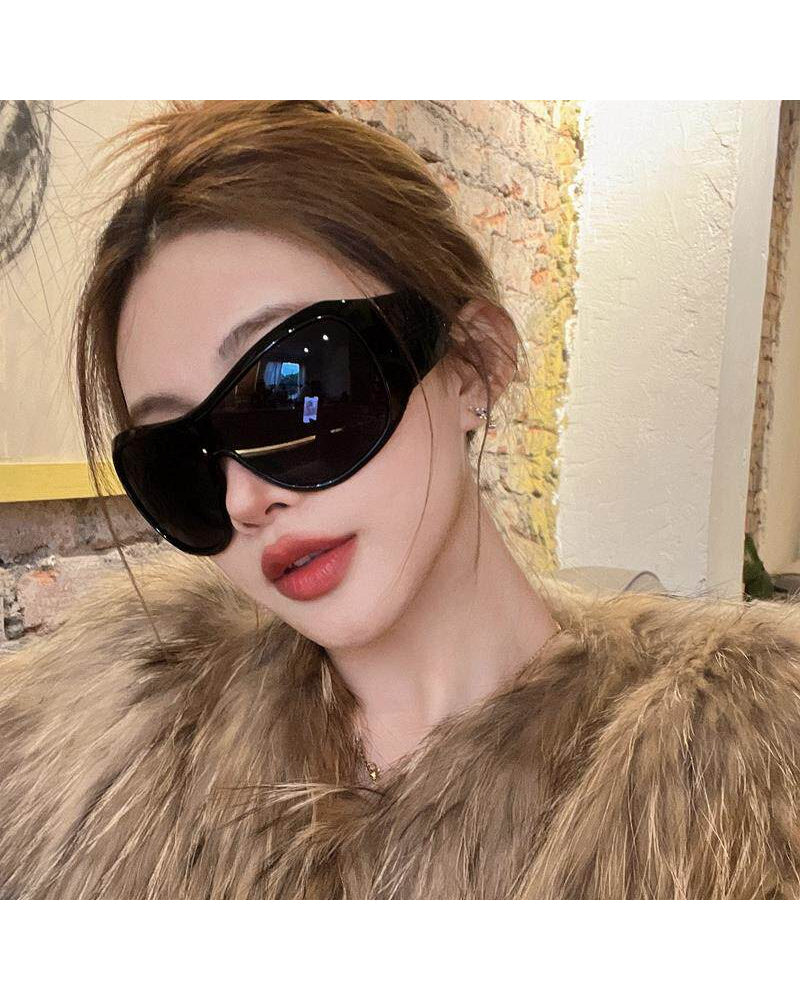 Punk-luxe Shield Shades