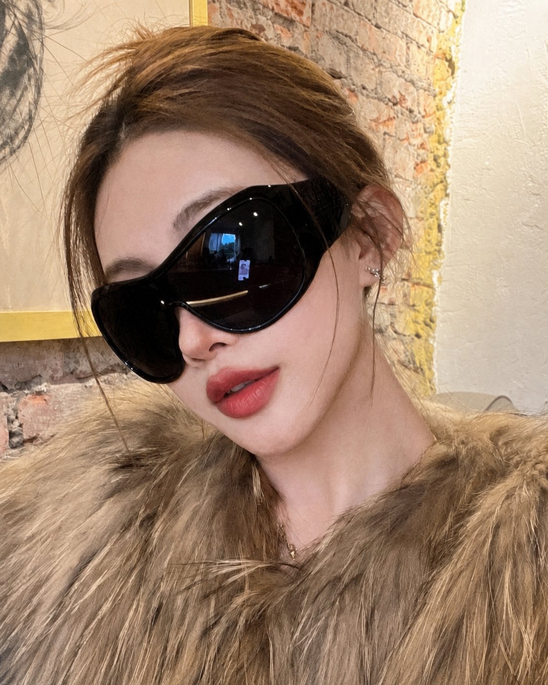 Punk-luxe Shield Shades
