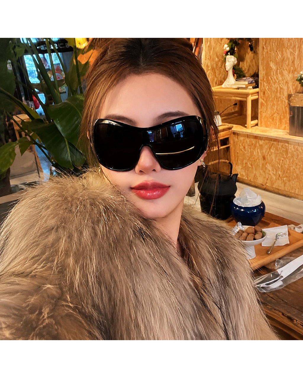 Punk-luxe Shield Shades