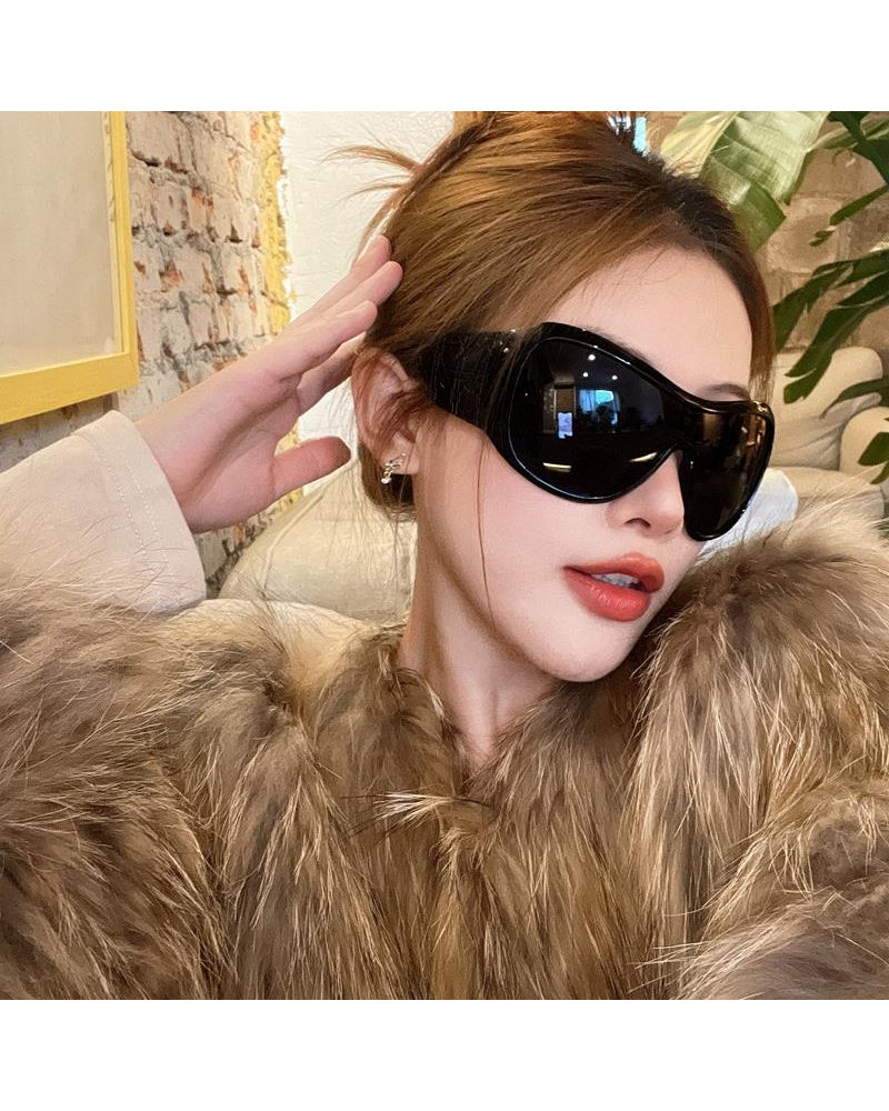 Punk-luxe Shield Shades