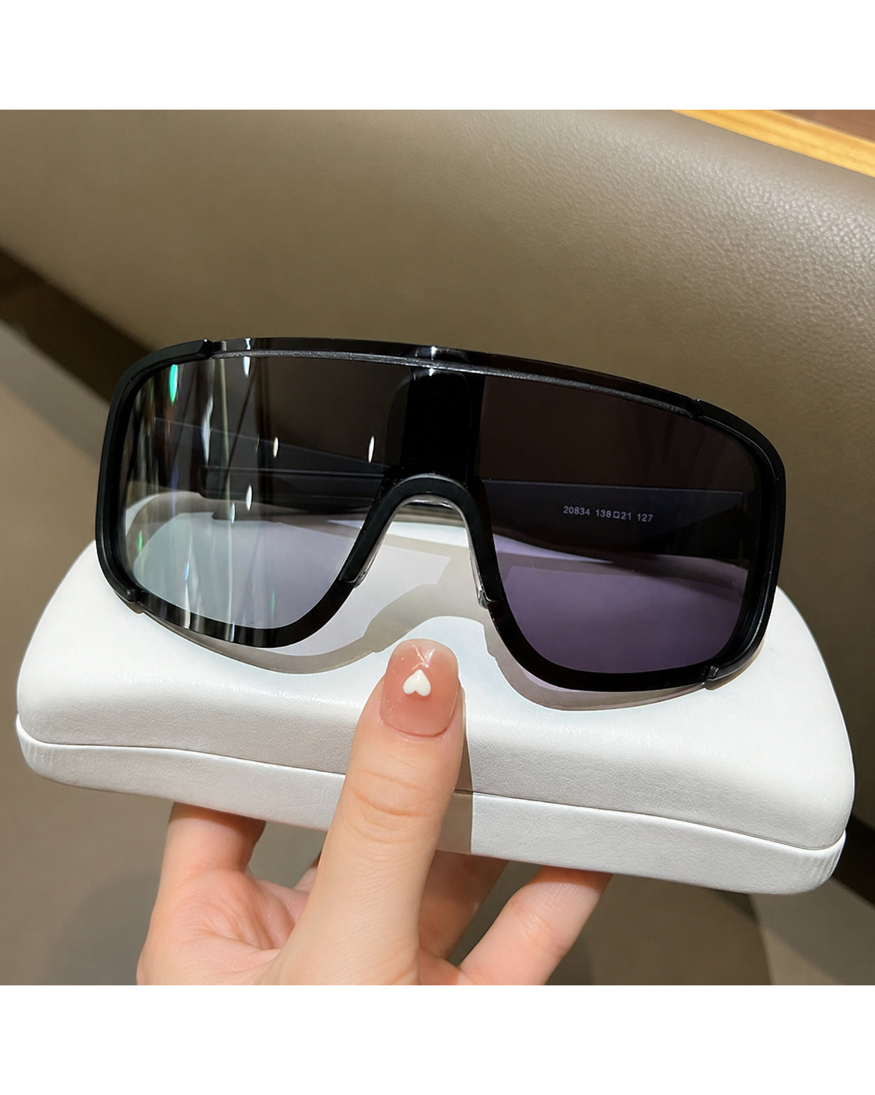 Photochromic Shield Cycling Sunglasses