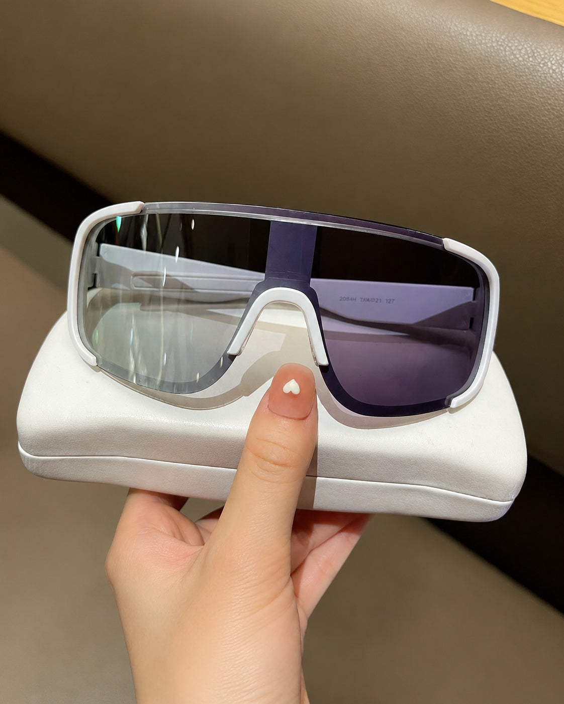 Photochromic Shield Cycling Sunglasses