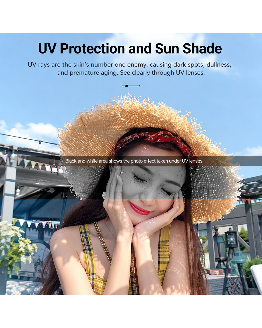 Oversized Square UV400 Shades