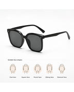 Oversized Square UV400 Shades