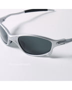 Mirrored Wrap Cycling Shades
