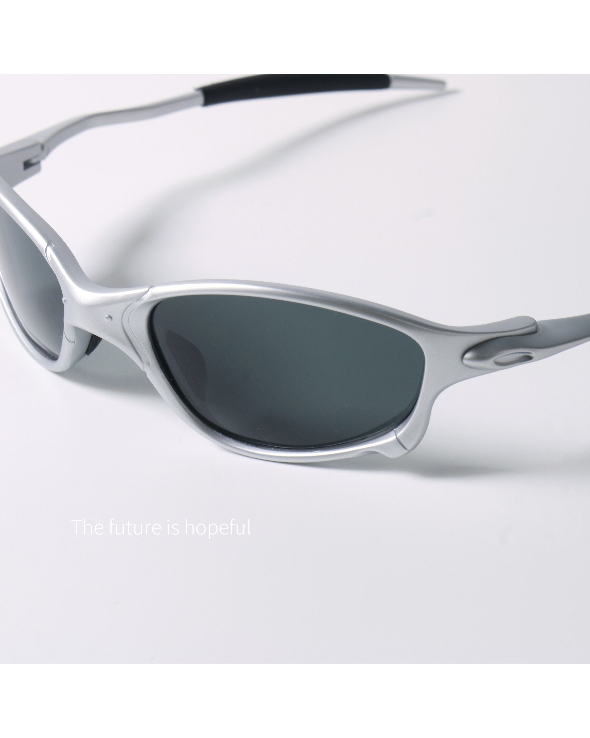 Mirrored Wrap Cycling Shades