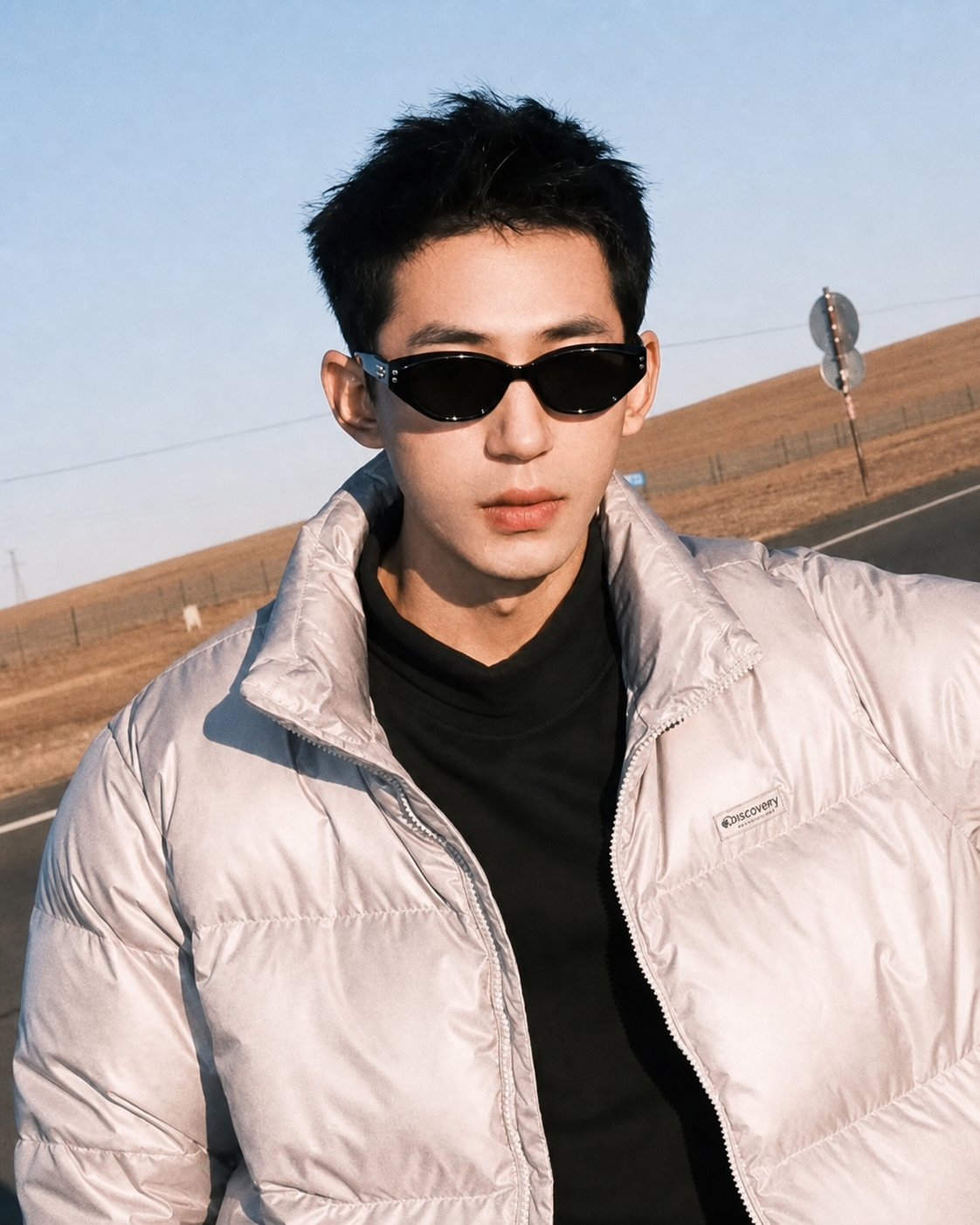 Slim Cat-Eye Polarized Shades