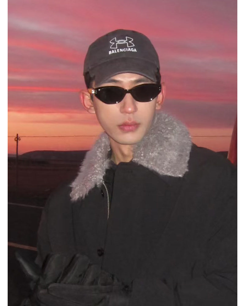 Slim Cat-Eye Polarized Shades