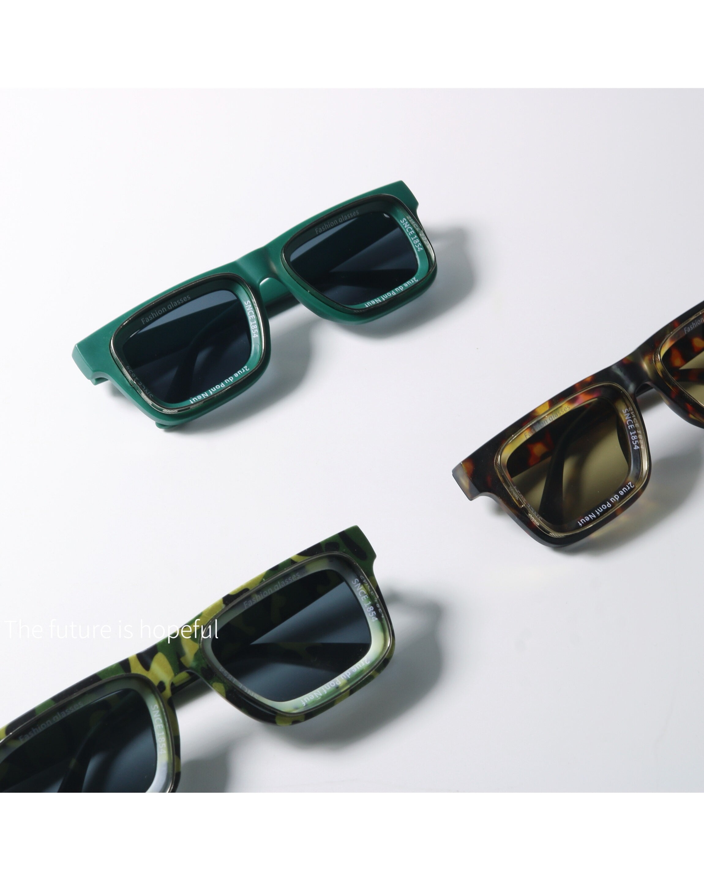 Camo Square UV400 Sunglasses