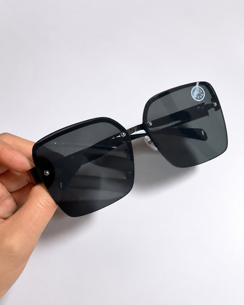 Oversized Square UV Shield Sunglasses