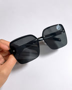 Oversized Square UV Shield Sunglasses