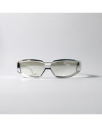 Liquid-silver Wrap Sunglasses