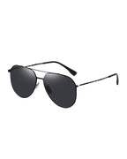 Semi-Rim Aviator Sunglasses