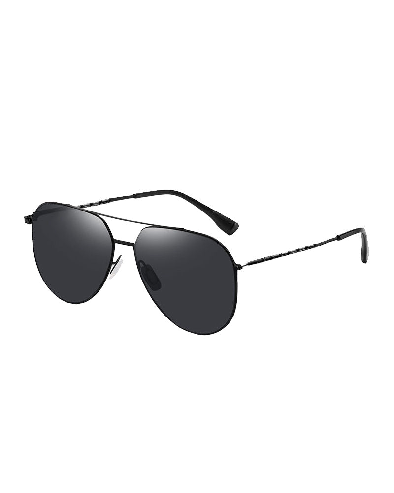 Semi-Rim Aviator Sunglasses