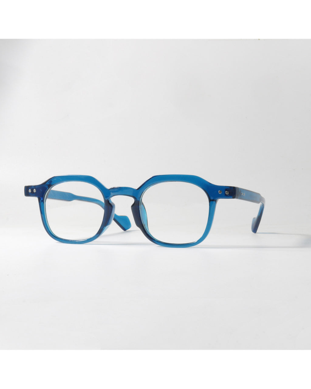 Retro Sapphire Oval Frames