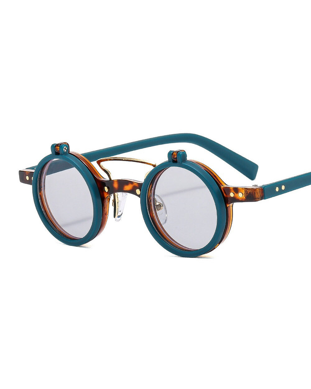 Round Flip-up UV400 Shades