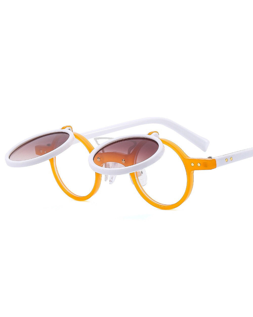 Round Flip-up UV400 Shades