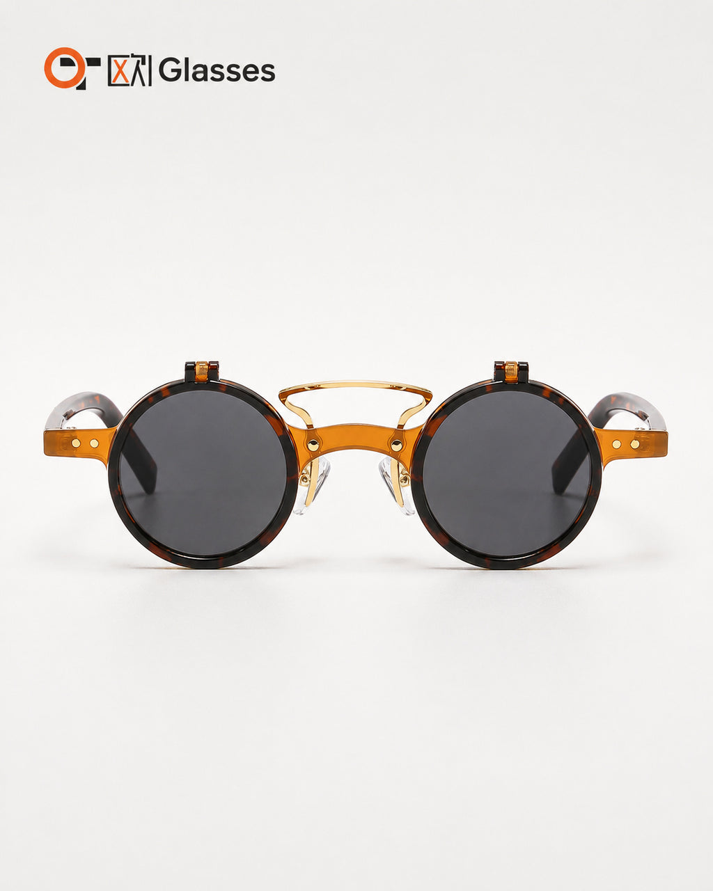 Round Flip-up UV400 Shades