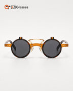 Round Flip-up UV400 Shades