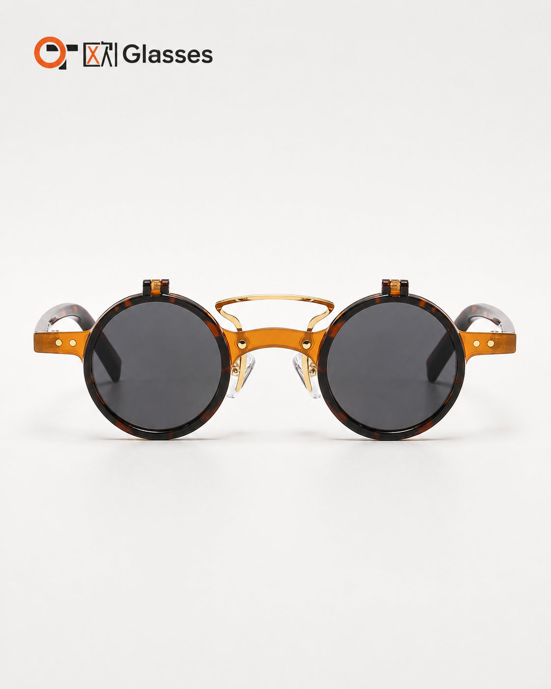 Round Flip-up UV400 Shades
