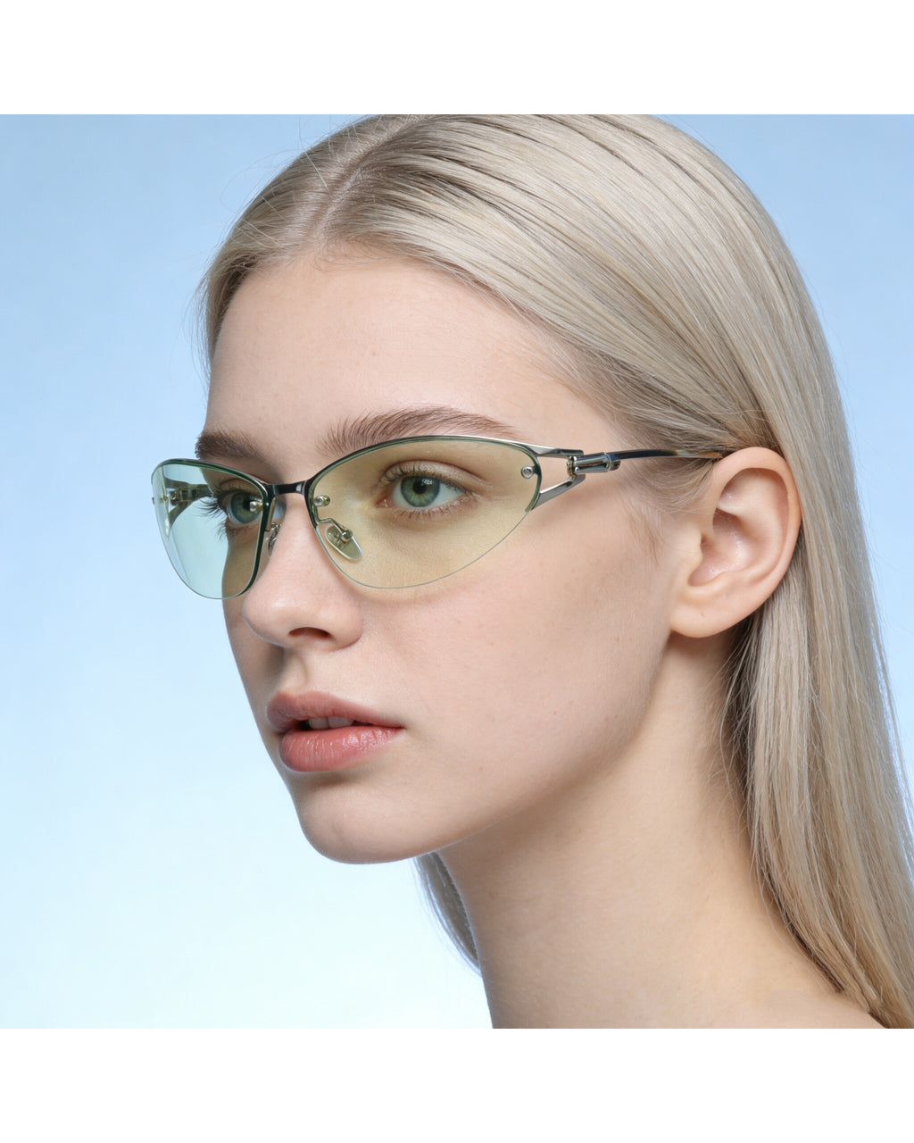 Wraparound Cat-eye UV400 Shades