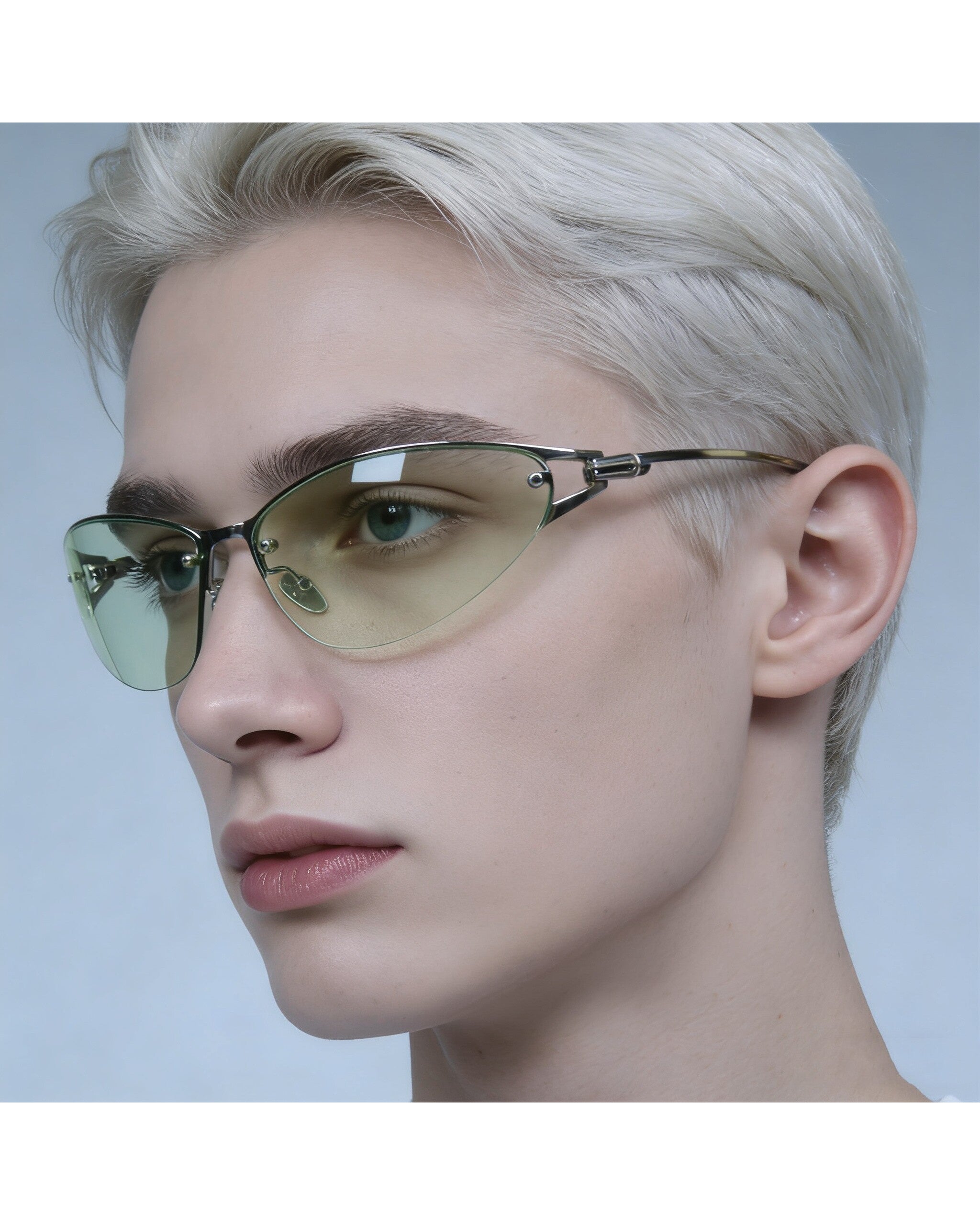Wraparound Cat-eye UV400 Shades