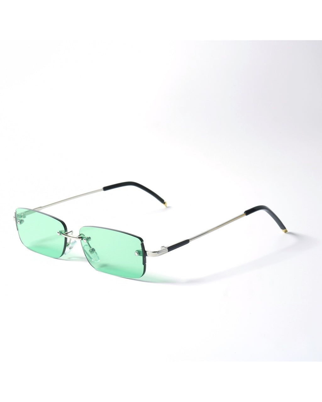 Rimless Rectangle Uv400 Shades