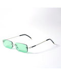 Rimless Rectangle Uv400 Shades