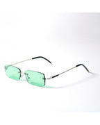 Rimless Rectangle Uv400 Shades