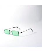 Rimless Rectangle Uv400 Shades