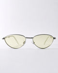 Fold-and-go Metal Cat-eye Shades