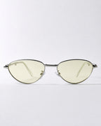 Fold-and-go Metal Cat-eye Shades