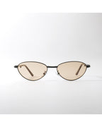 Fold-and-go Metal Cat-eye Shades