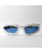 Mirrored Shield Sunglasses
