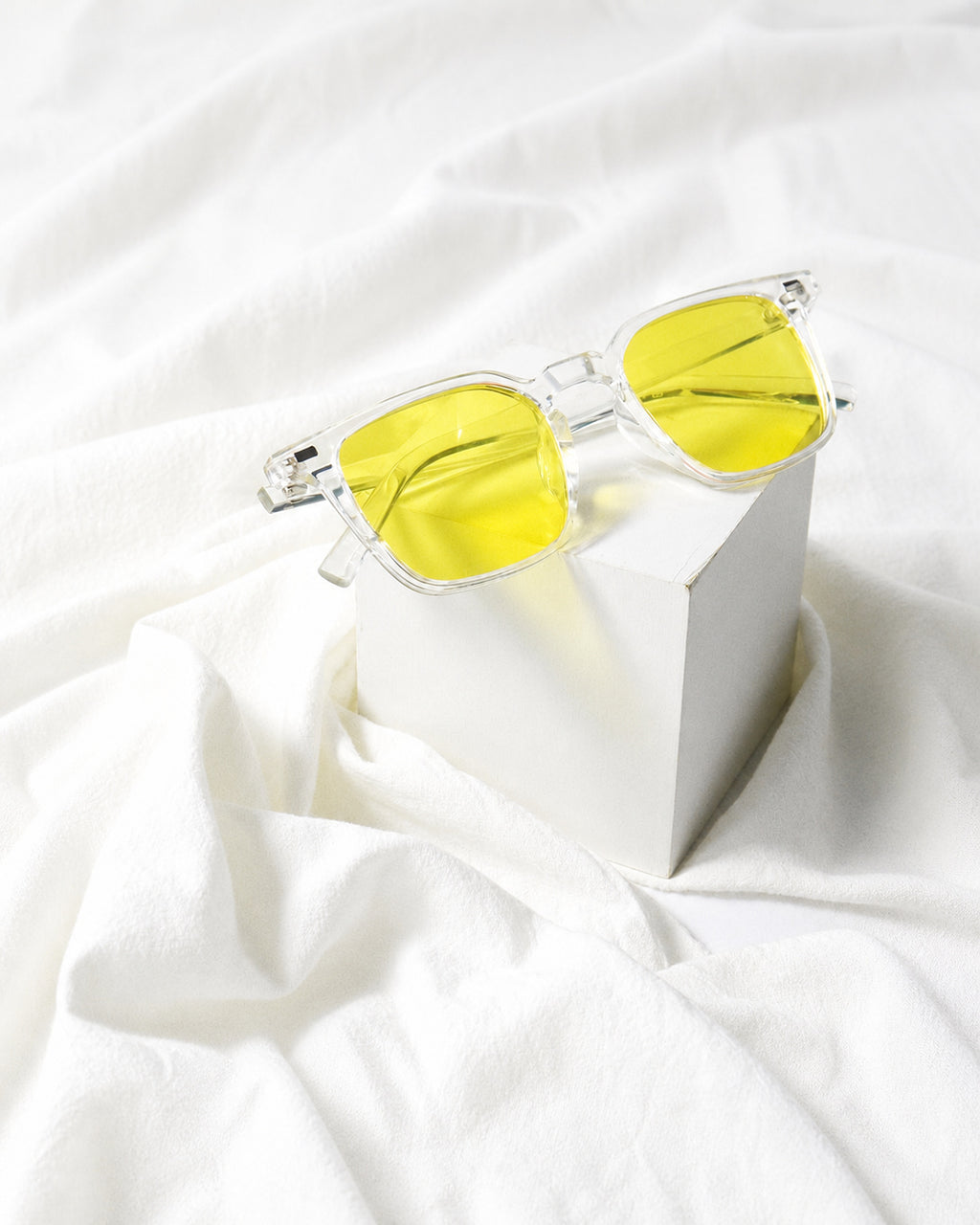 Yellow Polarized Square Shades