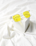 Yellow Polarized Square Shades
