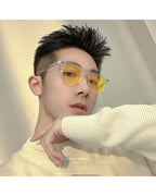 Yellow Polarized Square Shades