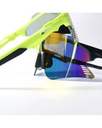 Shield Mirrored Cycling Shades