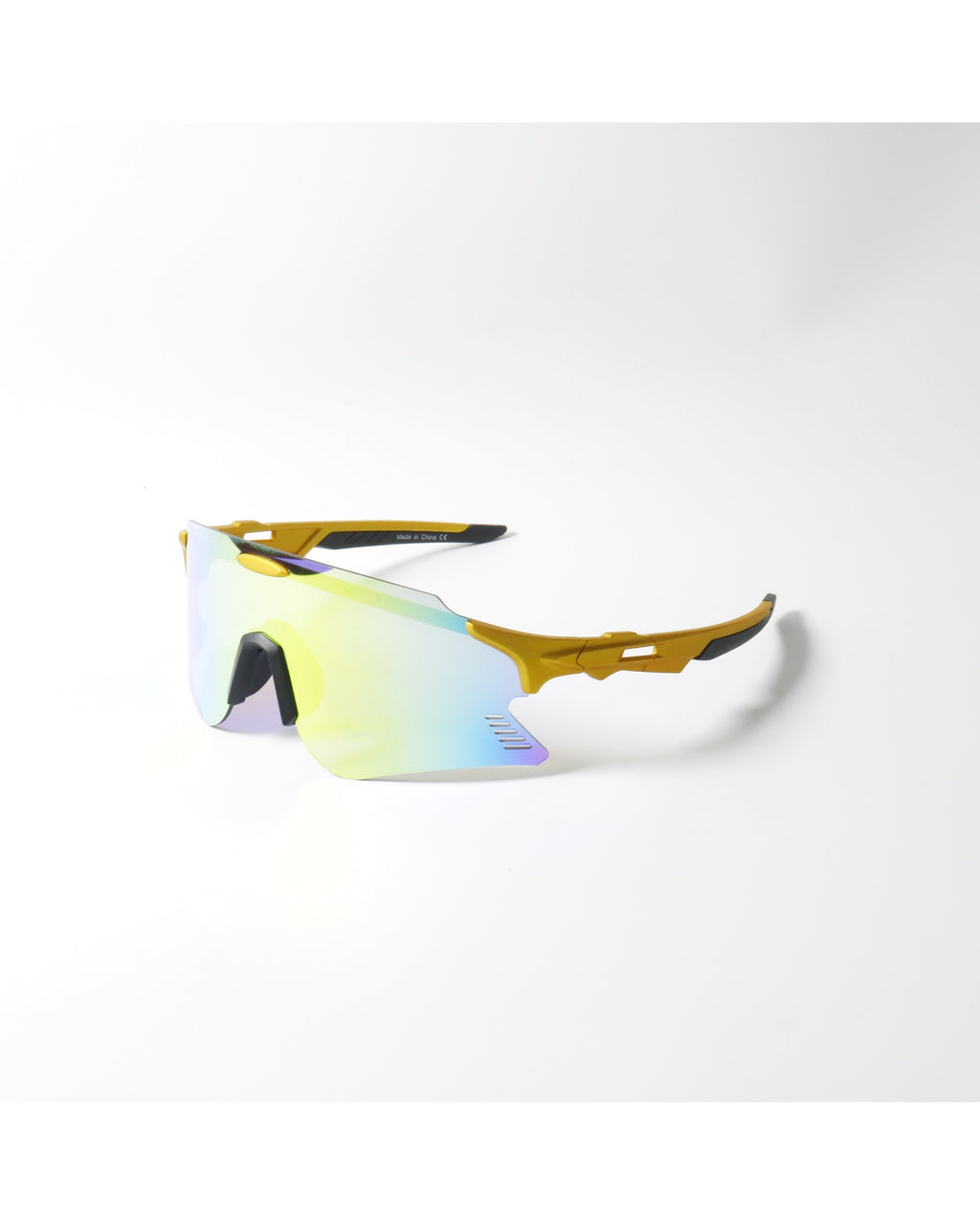 Shield Mirrored Cycling Shades