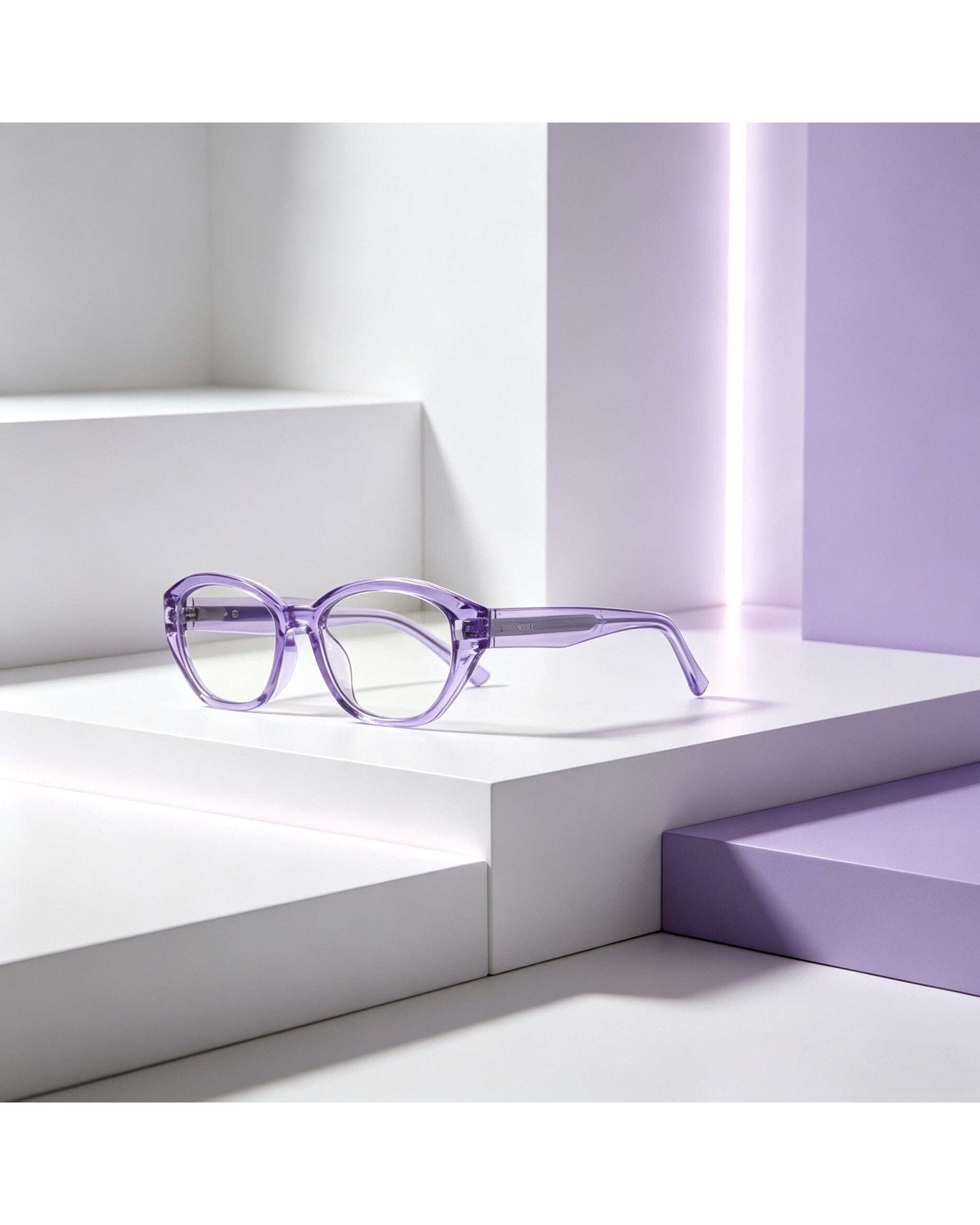 Lavender TR90 Blue-light Frames