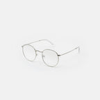Felix Clear-Lens Fashion Glasses – Silver