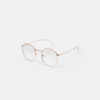 Felix Clear-Lens Fashion Glasses – Rose Gold