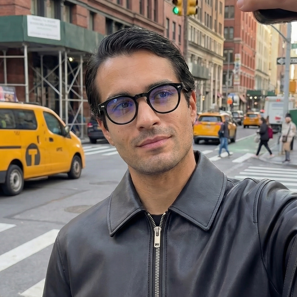 Bojo Clear-Lens Fashion Glasses – Midnight – Gallery 8